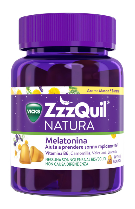 Vicks ZZZQUIL Mango e Banana 30 Pastiglie Gommose