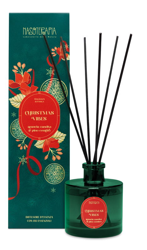 Nasoterapia Diffusore Bastoncini Christmas Vibes 200 ml